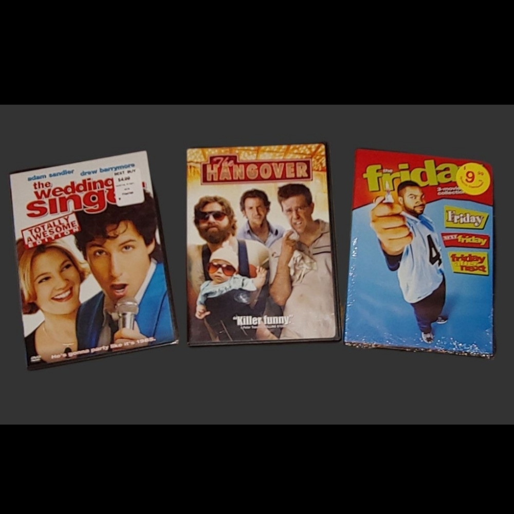 COPY - 5 comedy movie DVD bundle